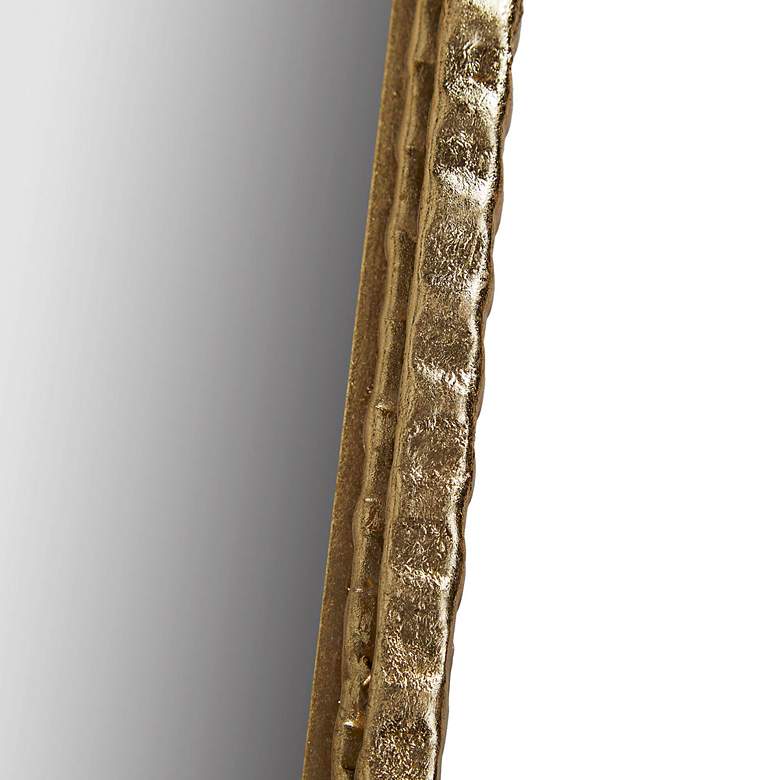 Image 5 Mia Gold 20" x 45" Arch Wall Mirror more views