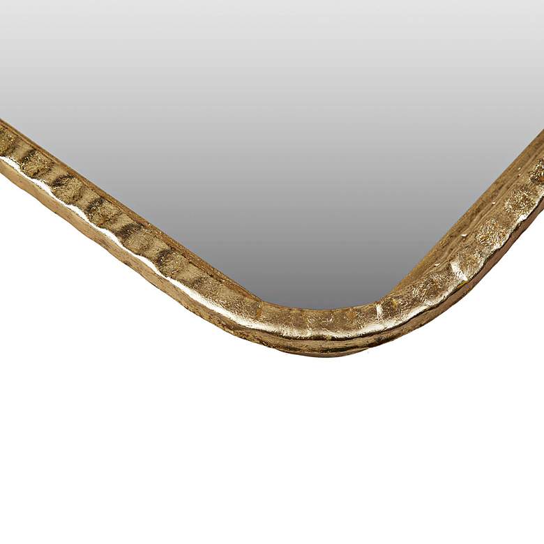 Image 6 Mia Gold 20" x 45" Arch Wall Mirror more views