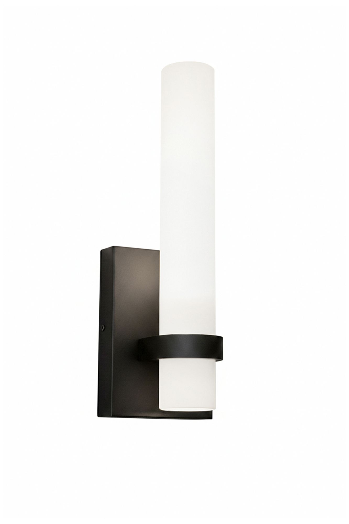 Image 3 Miami 13" High Black LED Sconce more views