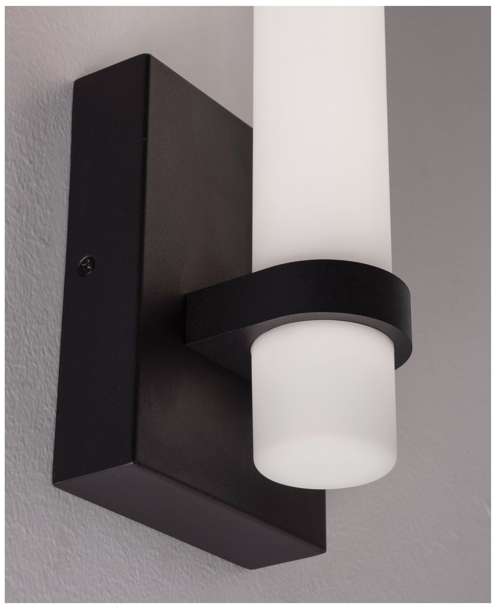 Image 4 Miami 13" High Black LED Sconce more views