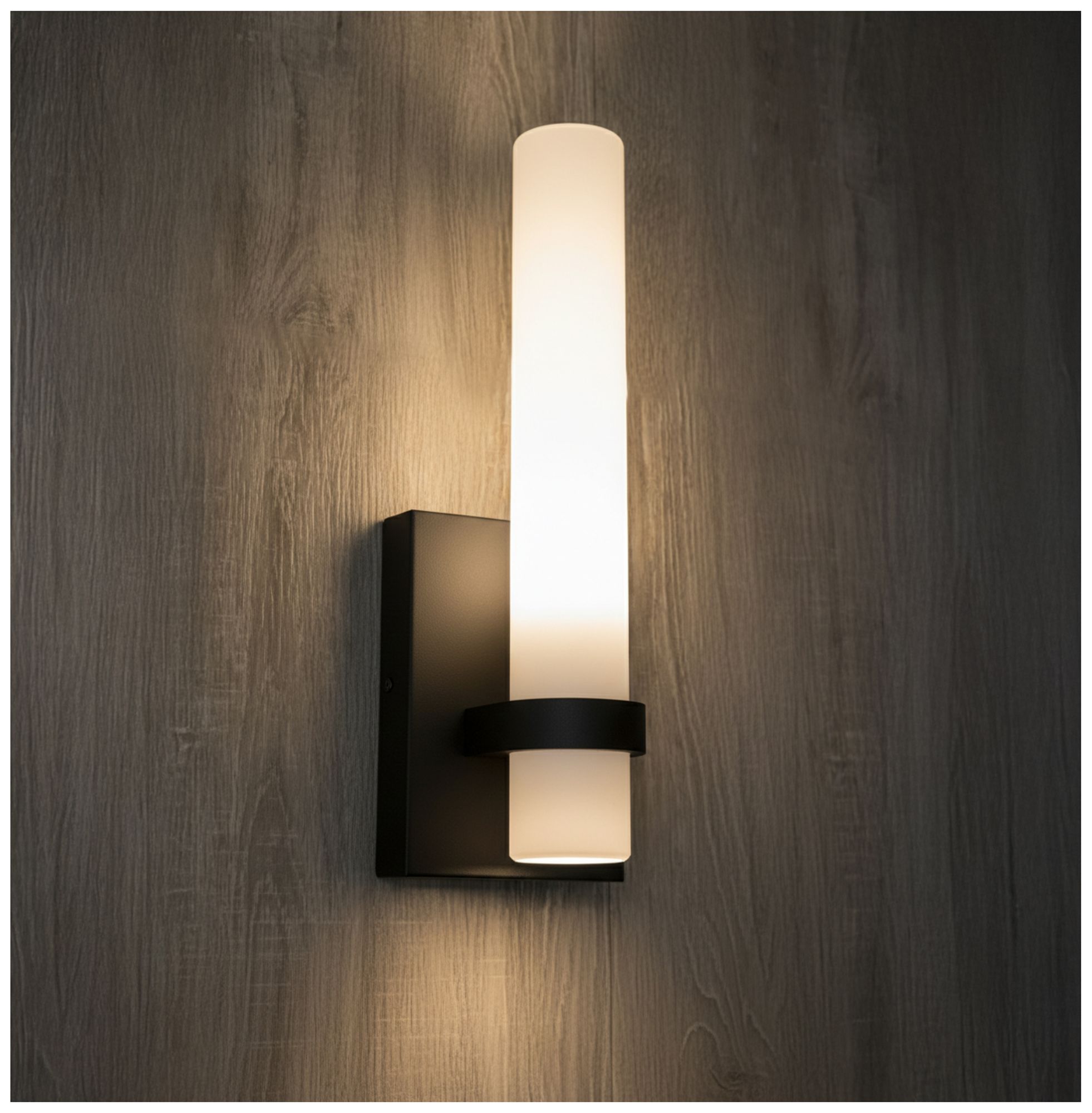 Image 5 Miami 13" High Black LED Sconce more views