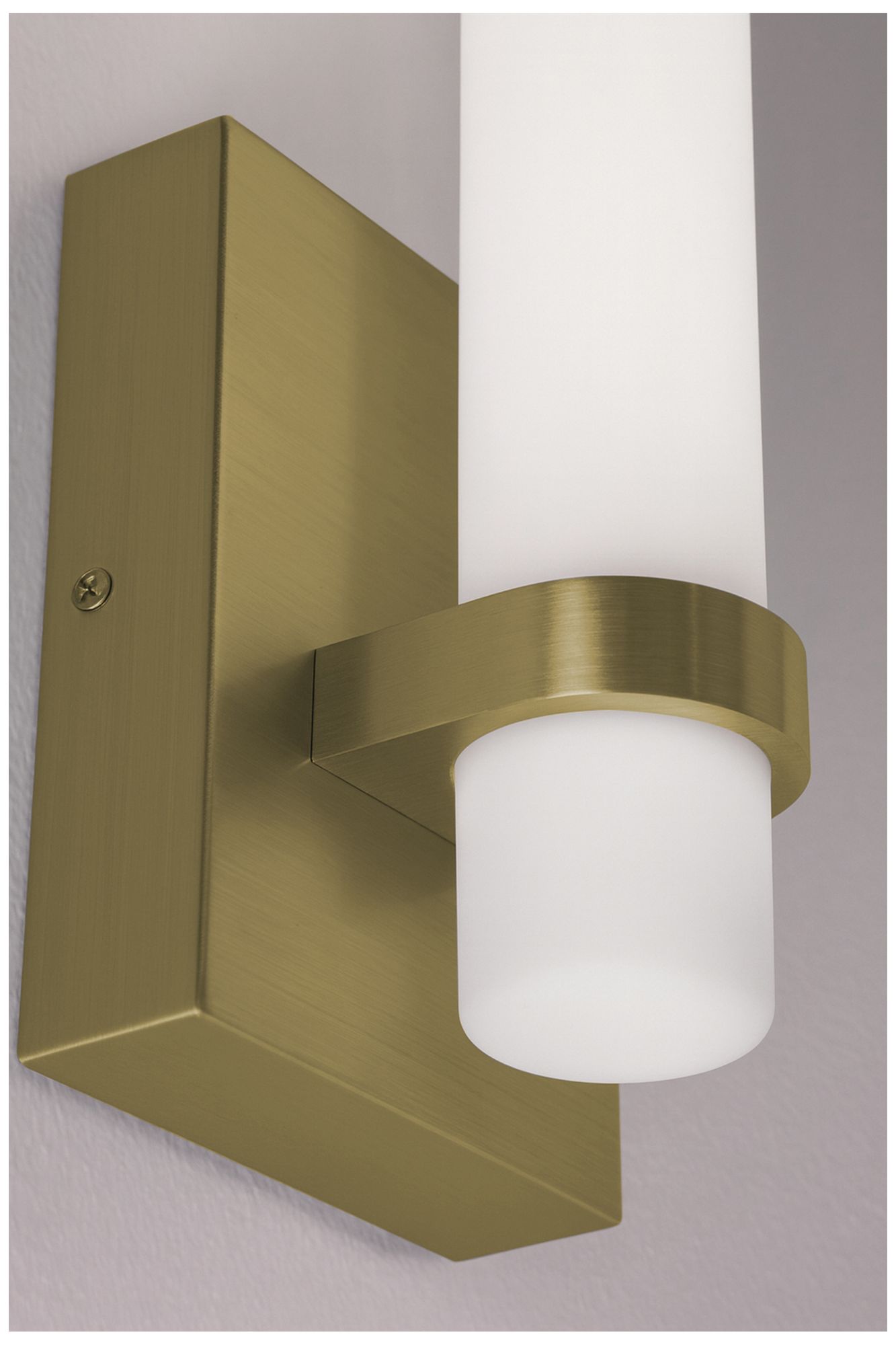 Image 4 Miami 13" High Light Antique Brass LED Sconce more views