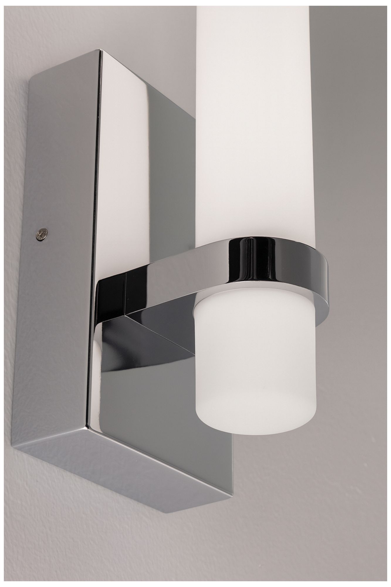Image 4 Miami 13" High Polished Chrome LED Sconce more views
