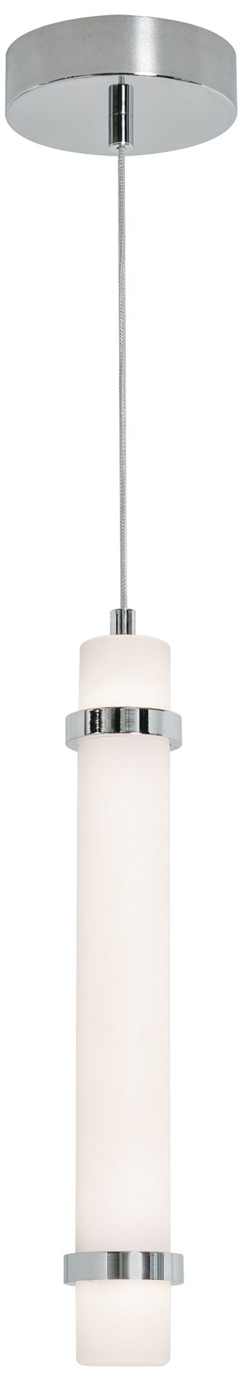 Miami 15" High Polished Chrome LED Pendant