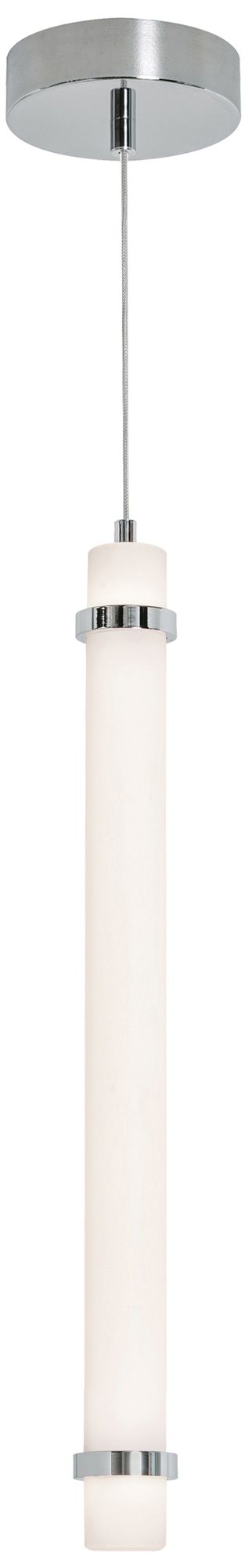 Miami 24" High Polished Chrome LED Pendant