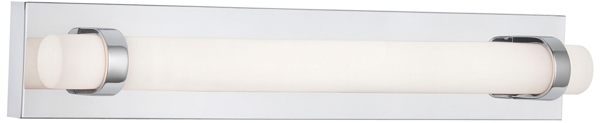 Image 2 Miami 24" Wide Polished Chrome LED Vanity more views