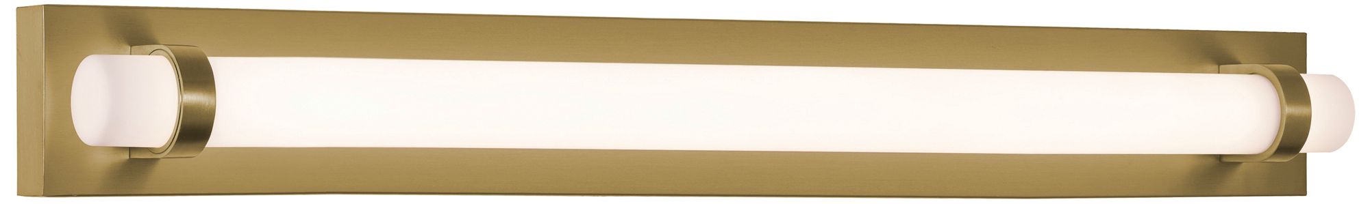 Thumbnail3 of Miami 36" Wide Light Antique Brass LED Vanity more views