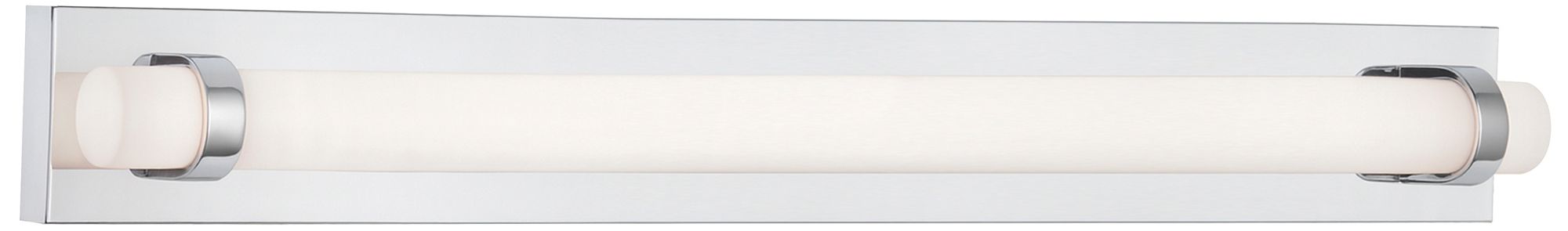 Image 2 Miami 36" Wide Polished Chrome LED Vanity more views