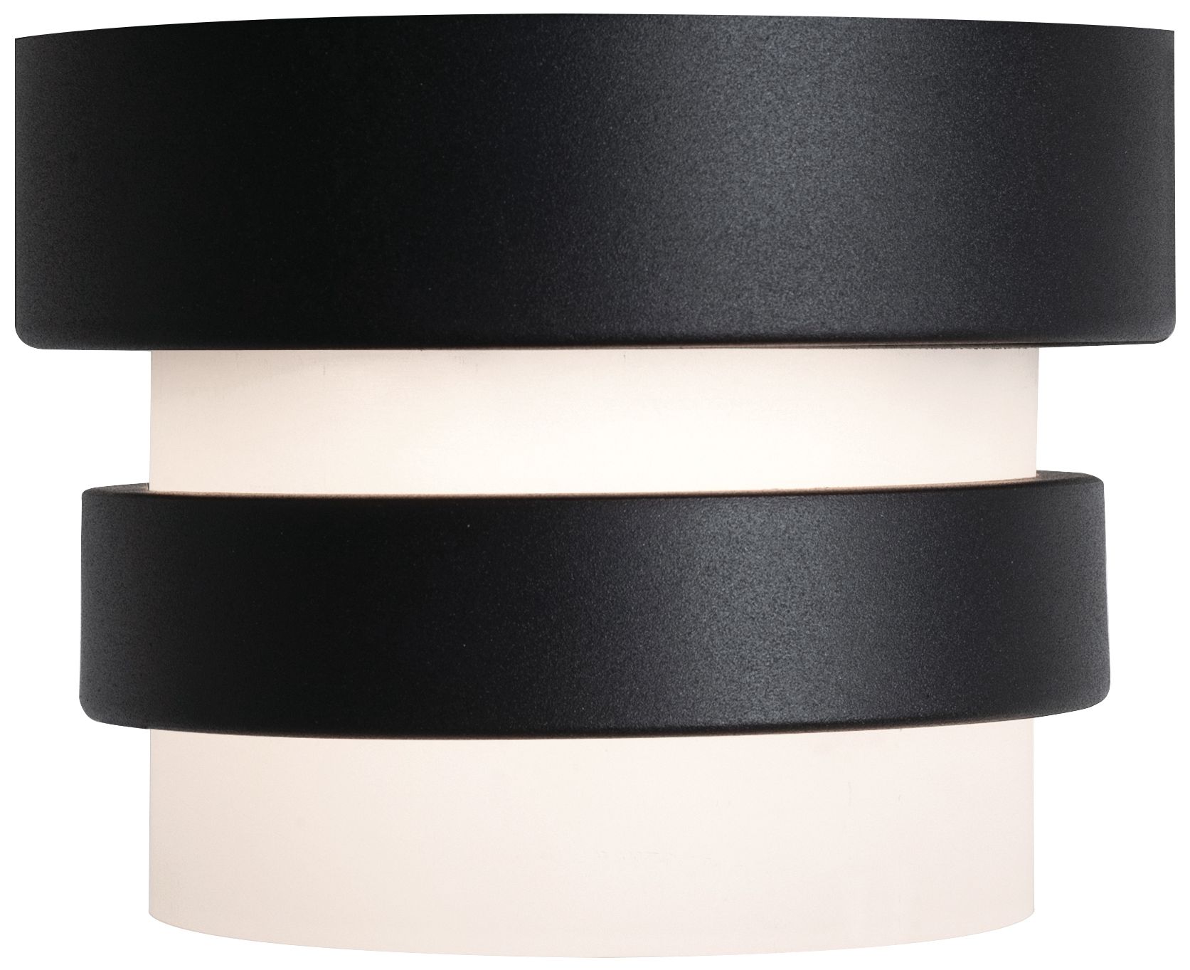 Image 2 Miami 5" Wide Black LED Flush Mount more views