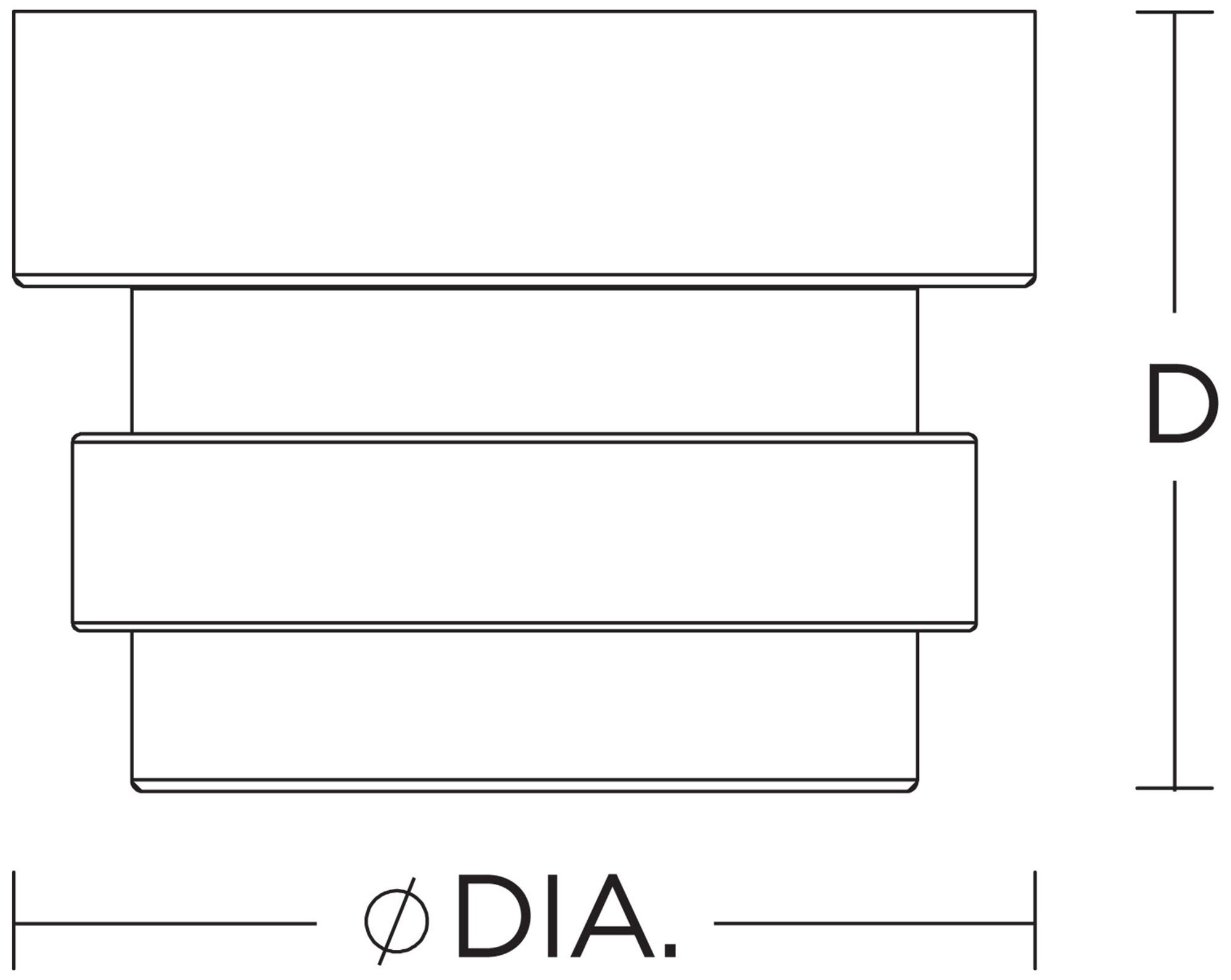 Miami 5" Wide Polished Chrome LED Flush Mount