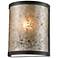 Mica 9" High 1-Light Sconce - Oil Rubbed Bronze