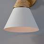 3_Mica Aged Brass 1 Light Wall Sconce more views