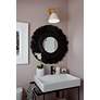 7_Mica Aged Brass 1 Light Wall Sconce more views