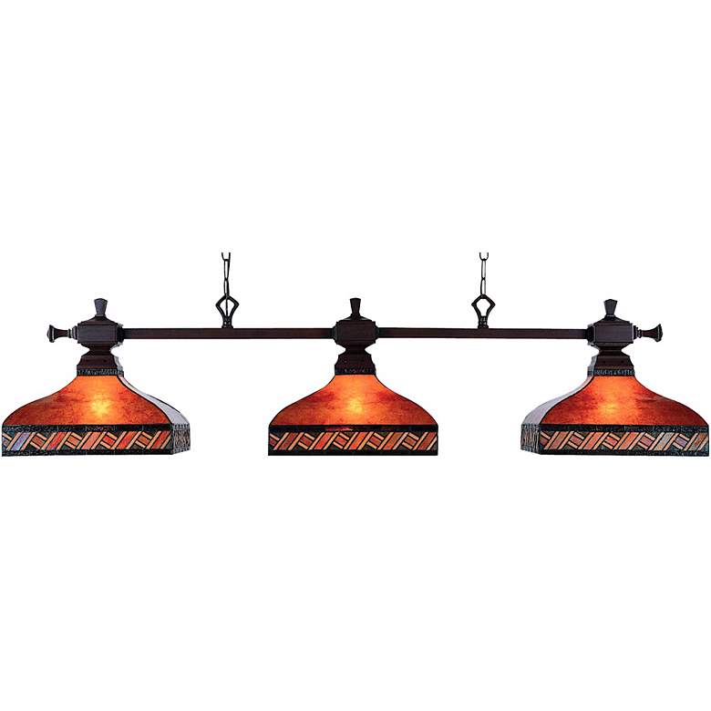 Image 1 Mica Billiard 3-Light Pool Table Light