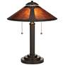 Mica Collection 18 1/2" High Mission-Style Desk Accent Lamp