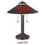 Mica Collection 18 1/2" High Mission-Style Desk Accent Lamp