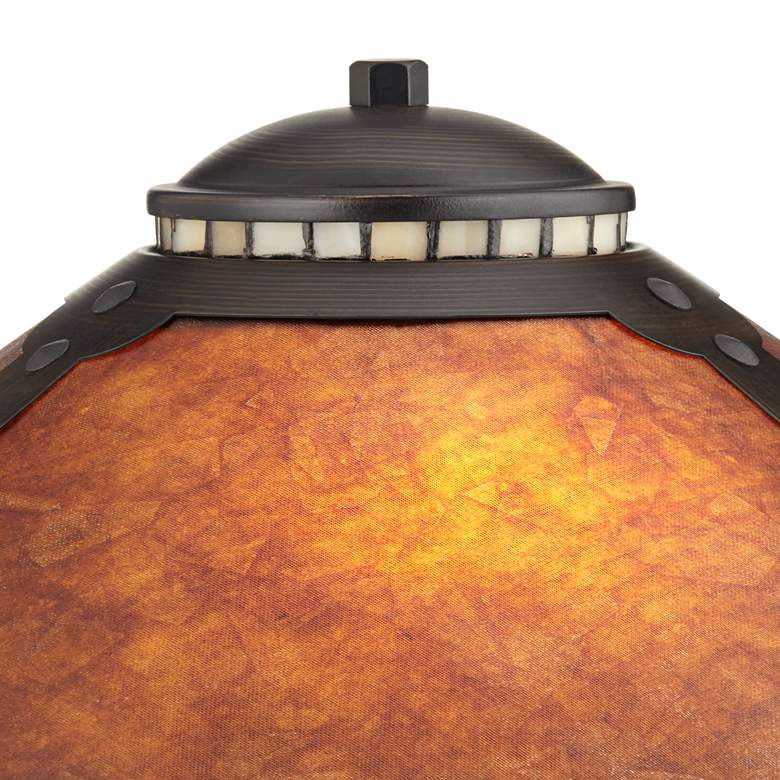 Image 3 Mica Mission-Style 18 1/2" High Desk Lamps - Set of 2 more views