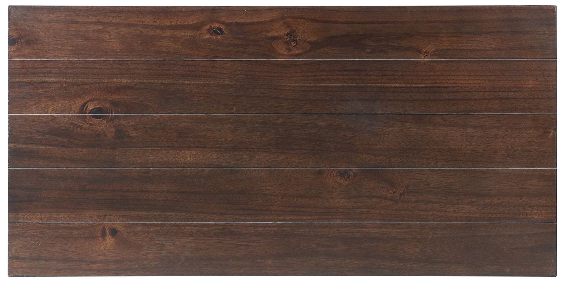 Image 5 Mica Walnut Wood and Dark Metal 3-Piece Occasional Table Set more views