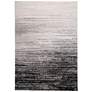 Micah Abstract Indoor Black Area Rug 3337F 3'-11" x 6'