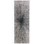 Micah Abstract Indoor Ivory Area Rug 39LTF 2'-10" x 7'-10"