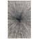 Micah Abstract Indoor Ivory Area Rug 39LTF 6'-7" x 9'-6"