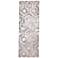 Micah Distressed Indoor Gray Area Rug 3046F 2'-10" x 7'-10"