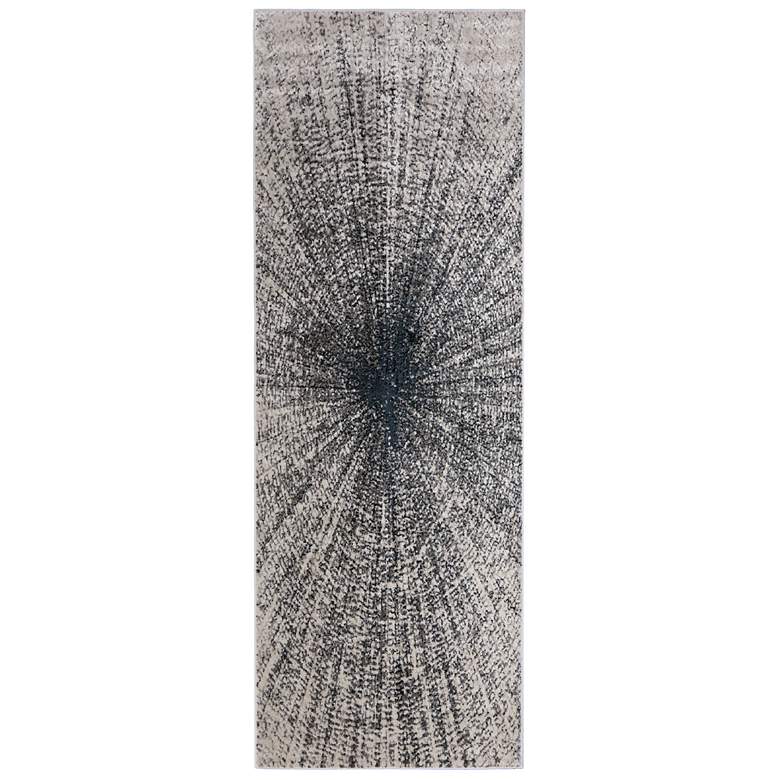 Image 1 Micah Modern Abstract Soft Indoor Ivory Area Rug 39LTF