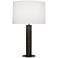 Michael Berman Brut 28 3/4" High Deep Patina Bronze Column Table Lamp