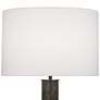 3_Michael Berman Brut 28 3/4" High Deep Patina Bronze Column Table Lamp more views