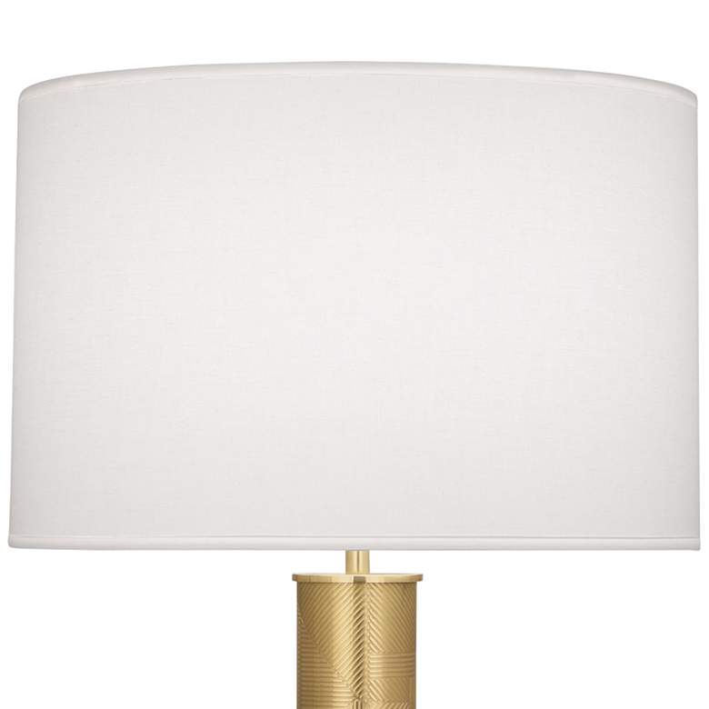 Image 3 Michael Berman Brut 28 3/4" Modern Brass Metal Column Table Lamp more views
