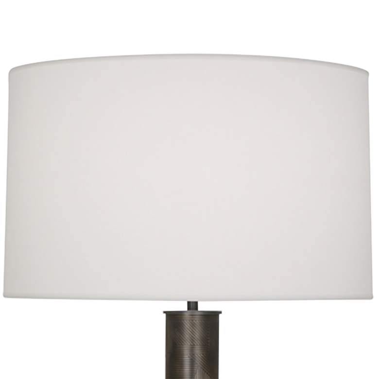 Image 2 Michael Berman Brut 62 1/4" Bronze Metal Column Floor Lamp more views