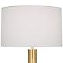Michael Berman Brut 62 1/4" Modern Brass Metal Column Floor Lamp