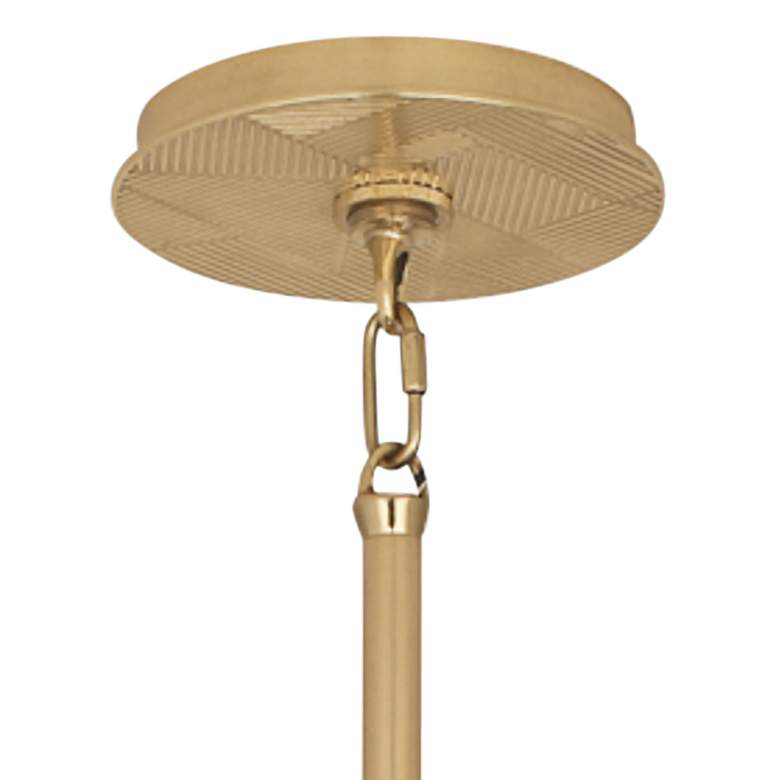 Image 4 Michael Berman Brut 7" Wide Modern Brass Mini-Pendant Light more views
