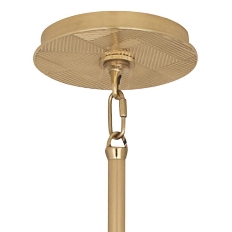 Image 4 Michael Berman Brut 7 inch Wide Modern Brass Mini-Pendant Light more views