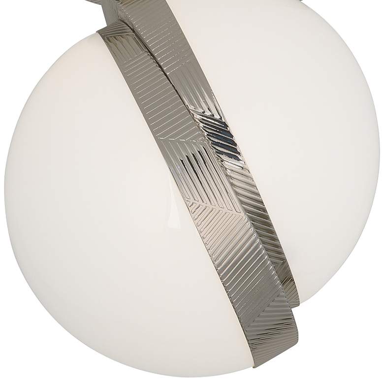 Image 3 Michael Berman Brut 7" Wide Polished Nickel Ceiling Light more views
