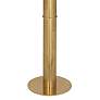 Michael Berman Brut Modern Brass Metal Column Floor Lamp