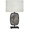 Michael Berman Flynn Antique Silver and Bronze Table Lamp