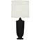 Michael Berman Hadrian 28 3/4" Bronze and Coal Ceramic Table Lamp