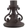 2_Michelsen 10 3/4" High Bronze Outdoor Pier Mount Adapter