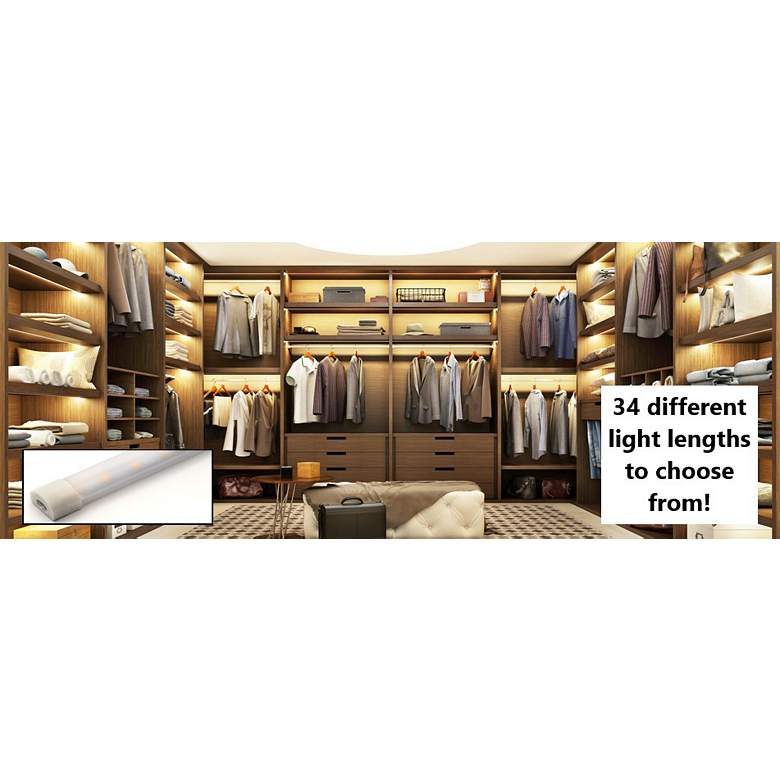 Image 4 Micro-Mini ORION 20" Wide White LED Under Cabinet Light more views