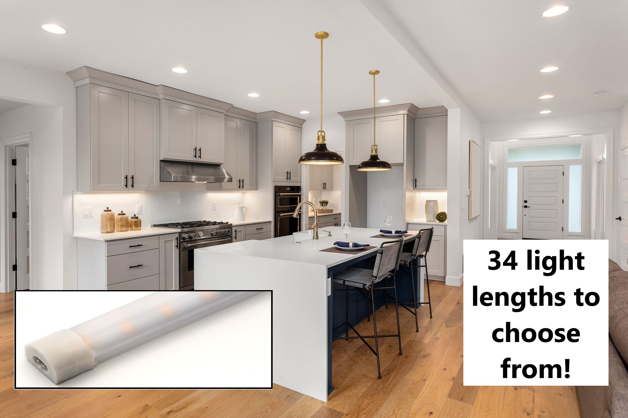 Micro-Mini ORION 29" Wide White LED Under Cabinet Light