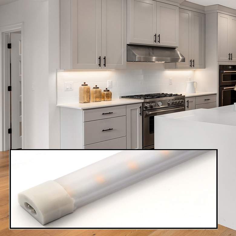 Image 1 Micro-Mini ORION 37" Wide White LED Under Cabinet Light