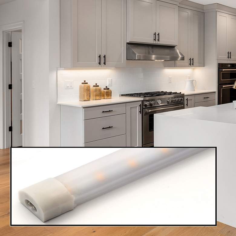 Image 1 Micro-Mini ORION 53" Wide White LED Under Cabinet Light