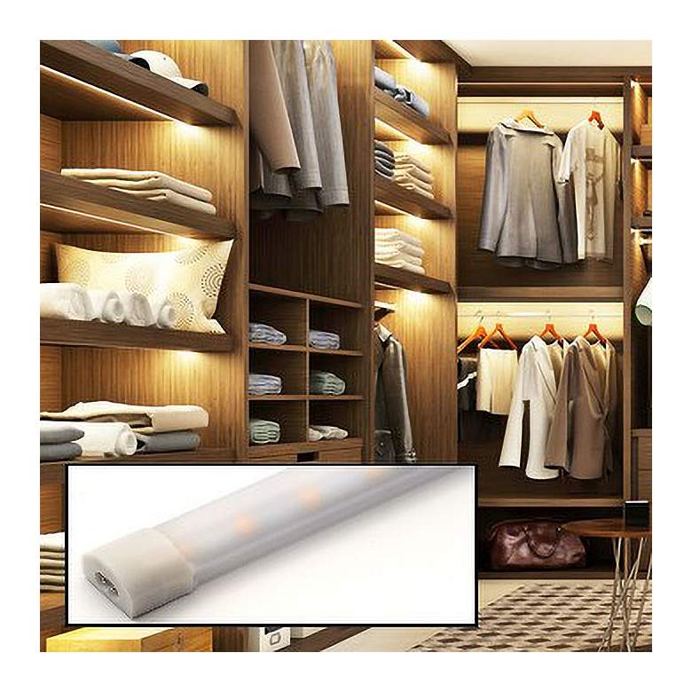 Image 1 Micro-Mini ORION 7" Wide White LED Under Cabinet Light