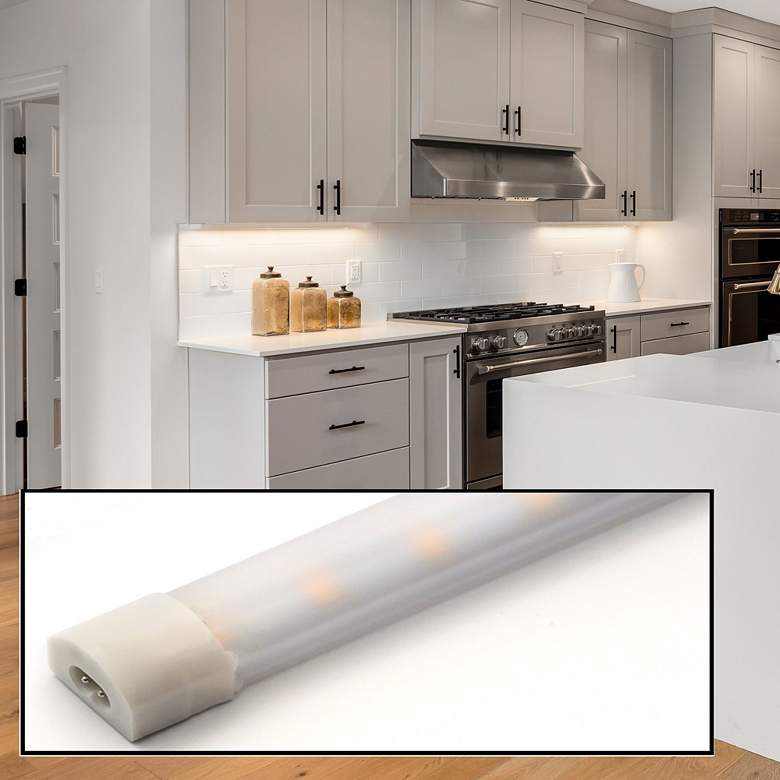 Image 1 Micro-Mini ORION 75" Wide White LED Under Cabinet Light
