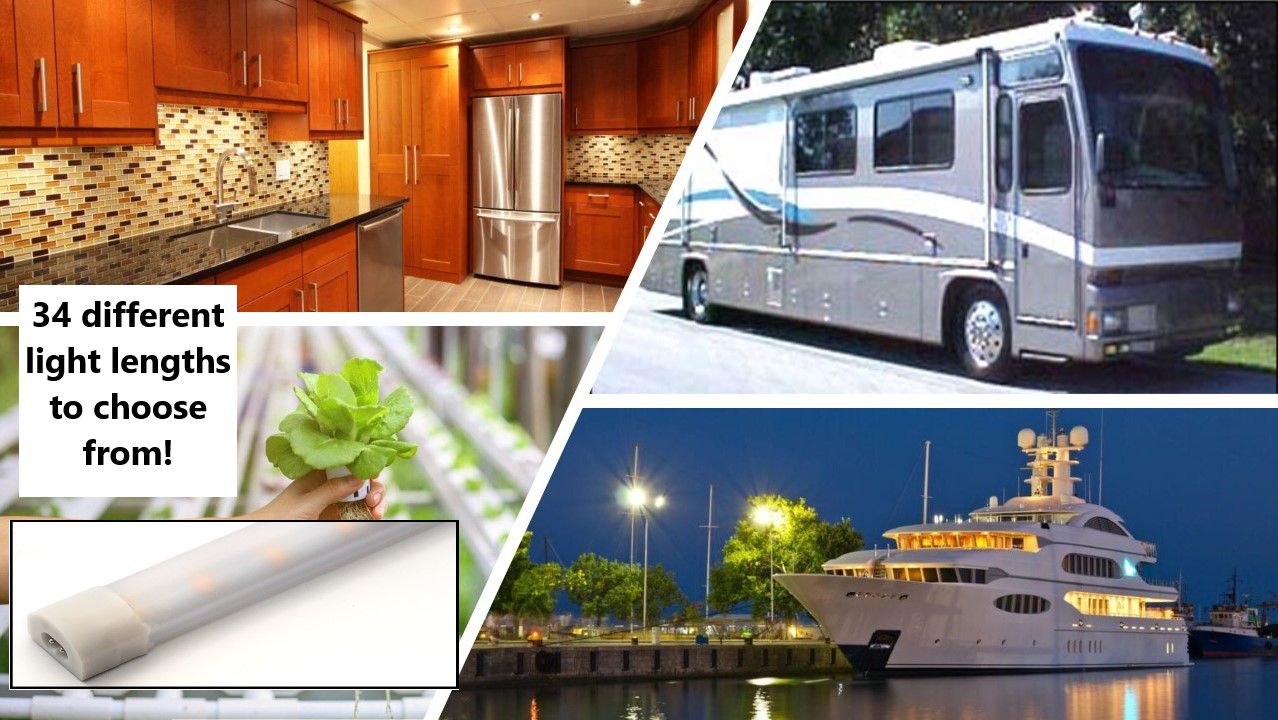 Micro-Mini ORION 75" Wide White LED Under Cabinet Light