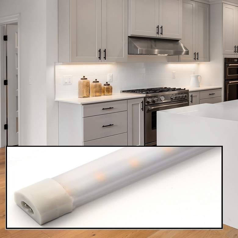 Image 1 Micro-Mini ORION 92" Wide White LED Under Cabinet Light