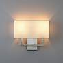 1_Mid Town 2 Light LED Wall Sconce - Brushed Steel