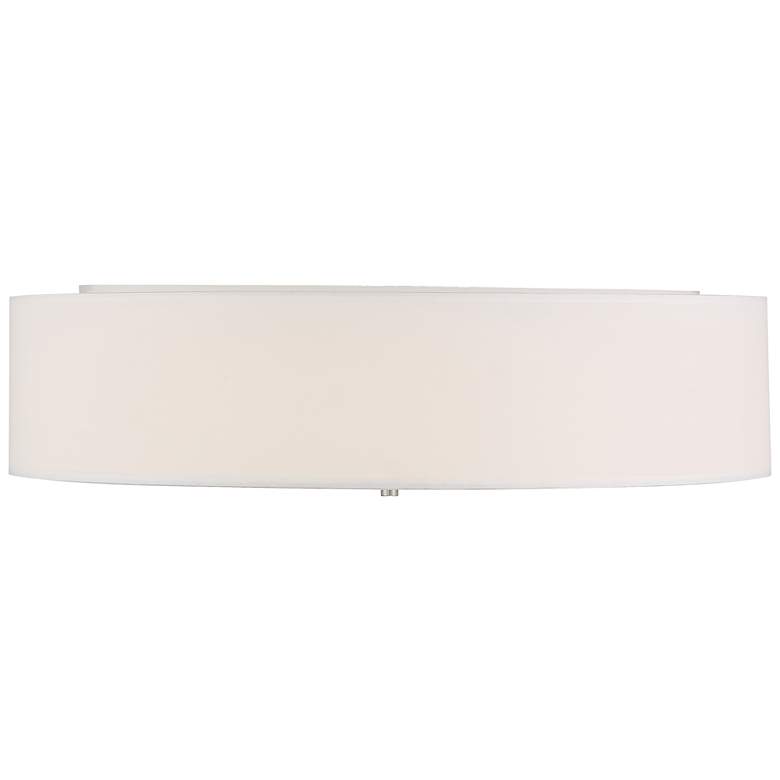 Image 4 Mid Town 24 inch LED Flush Mount - Brushed Steel more views