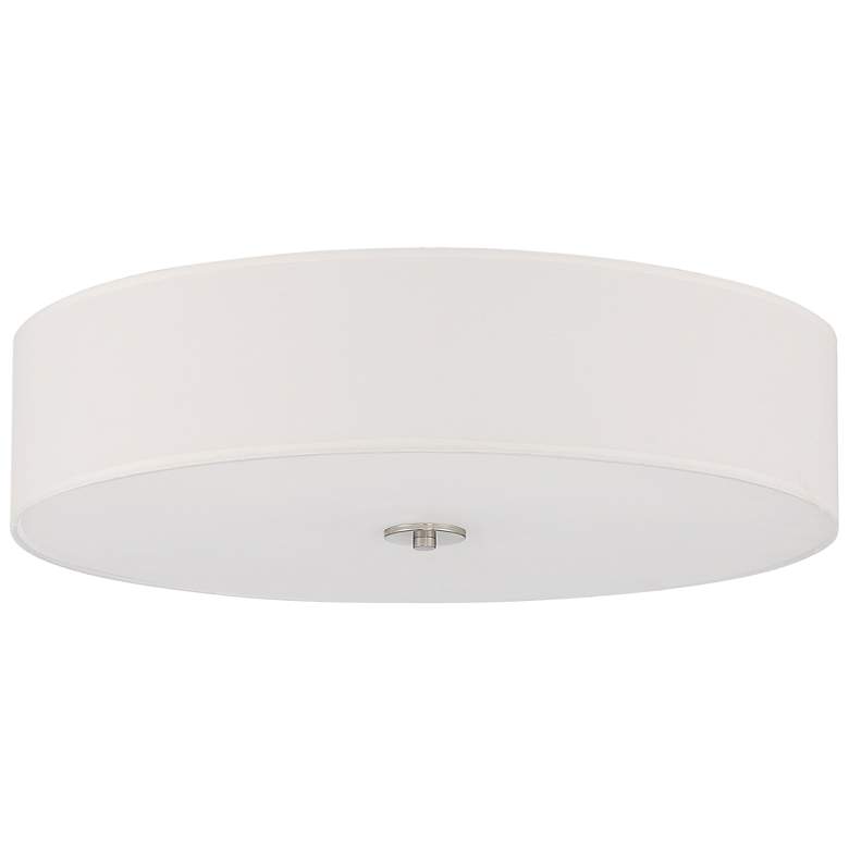 Image 6 Mid Town 24 inch LED Flush Mount - Brushed Steel more views